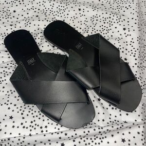 Seychelles leather slide style sandals